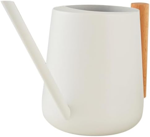 Xmas Long Spout Watering Can 900ml Iron with Wooden Handle by Unknown