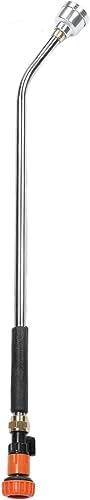 Heavy Duty Watering Wand - Ergonomic High Pressure Sprayer with 90cm Long Hose, Thumb Control Shut Off Valve, Ideal for Hard to Reach Garden Watering by Unknown
