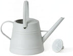 1 Gallon Plastic Watering Can with Long Spout & Dual Handles for Indoor Plants, Hanging Baskets - White, Yellow, Green, Gray by Unknown