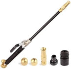 Hicks Ridge Garden Hose Nozzle Sprayer - Heavy Duty High Power Water Wand - Pressure Washer Gun Attachment - Garden Hose Jet Nozzle by HicksRidgeFarm