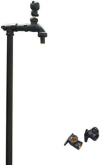 Free Standing Hose Holder, Garden Fountain, All-Copper Cylinder and Faucet, Suitable for Irrigation and car Washing，One Color 100cm/39.4in by Unknown