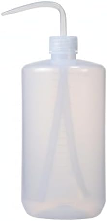 Precision Squeeze Watering Bottle with Long Curved Spout Durable PP Plastic by Unknown