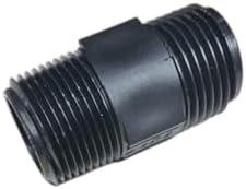 Male Hose x 3/4” Male Pipe Thread Adapter – Plastic or Brass Irrigation Fitting – MHT to MPT Connector – No-Glue Garden Hose to Pipe Adapter (Brass, 25) - Image 3