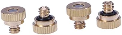 SUPVOX 90pcs Misting Nozzle for Outdoor Use Brass Atomizing Nozzle Garden Hose Sprayer Sprayer - Image 6