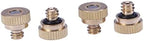 SUPVOX 90pcs Misting Nozzle for Outdoor Use Brass Atomizing Nozzle Garden Hose Sprayer Sprayer - Image 6