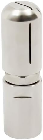 1/2" Cleaning Nozzle, 360° Rotating Spray, 303 Stainless Steel by Milzeone