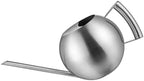 Lurrose Stainless Steel Watering Pot Long Spout Indoor Outdoor Gardening Kettle Plant Water Bottle with Ergonomic Handle and Opening for Succulents and Bonsai by Lurrose
