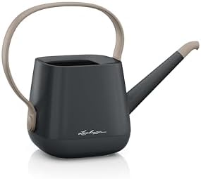 LECHUZA YULA Indoor Watering Can, 1.7 L, Slate and Taupe by LECHUZA