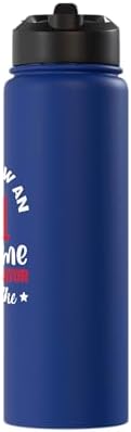 Awesome Car Restorator Oldtimer Cars Mechanic Stainless Steel Insulated Water Bottle - Image 2