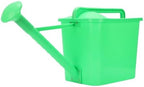 20L Large Capacity Watering Can for Indoor Outdoor Plants, Plastic Garden Watering Can with Removable Long Spout and 3-in-1 Sprinkler Head, Ergonomic Handle, Durable PP, Green by Wisoqu