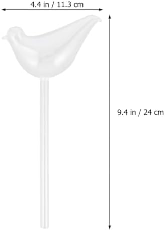 4pcs Bird Shaped Plant Watering Globes, Borosilicate Glass - Image 2