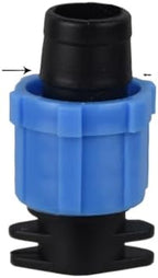16mm 5/8" Drip Irrigation Tape Shut-Off Valve End Plug Connector Lock Garden Watering System Greenyhouse to p/;vc Hard Pipe(KSL02-340-20PCS) by Unknown