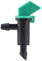 200pcs Flag Dripper 1/4" Barbed Steady Flow Micro Drip Irrigation Emitter, for Garden Bonsai Plants Flower Watering Dripper (Color : 4L) by Unknown