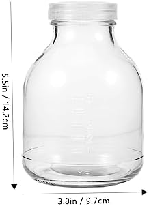 3pcs 650ml Glass Planting Jars with Lid for Mushrooms Xmas - Image 2