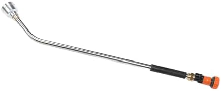 Watering Wand, Long Garden Hose Nozzle Sprayer for Plants and Lawn, Adjustable Wand with Locking Actuator, Heavy Duty Brass Connector, 90cm - Image 7