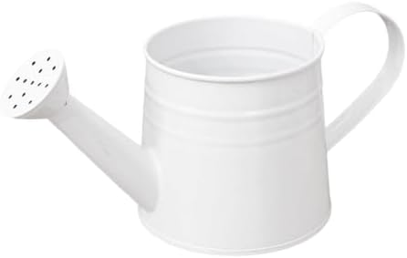 1L Retro Metal Painted Watering Can with Long Spout & Handle by Unknown