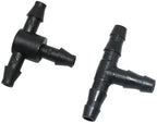 4/7 Hose Tee Connector Water Splitter 1/4" Garden Irrigation Barb Drip Fittings 1000 Pcs(A) - Image 4