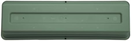 Bloem Dura Cotta 30" Plastic Window Box Planter with Saucer, Basil, 3-Pack - Image 5