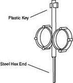 Hunter PGP Ultra Rotor Sprinkler Heads - 4 Pack - Includes Adjustment Tool - Image 2