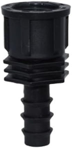 4PCS 1/2" 3/4" Threaded 16 20 25MM PE Hose Barb Tee Connector Garden Drip Irrigation Adapter Tubing Coupling Repair(SPL11-229-16MM-4PCS) by Unknown