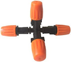 Garden Lawn Sprinkler Irrigation System 1 Piece of 5 Heads Micro-Irrigation System Mist Cooling Nozzle Garden Greenhouse Adjustable and Shut Down Spray Nozzle - Image 4