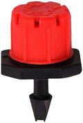 Adjustable Irrigation Drippers 100pcs/bag Adjustable Irrigation Drippers Sprinklers 1/4'' Emitter Dripper Drip Micro Spray Rotating Nozzle for Watering System by Unknown