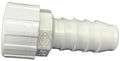 Barbed Female Hose End with Swivel – Connects to Male Hose Thread – Schedule 40 PVC Barbed Fitting – Leak-Resistant, Durable Swivel Hose Adapter for Irrigation and Garden Systems (3/4" Barb x FHT, 25) by DripWorks