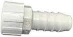 Barbed Female Hose End with Swivel – Connects to Male Hose Thread – Schedule 40 PVC Barbed Fitting – Leak-Resistant, Durable Swivel Hose Adapter for Irrigation and Garden Systems (3/4" Barb x FHT, 25) by DripWorks