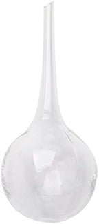Aqua Hand Blown Glass Water Bulbs Plant Flower Watering Globes Cans Glass Ball for Home Decor (2, Clear) by ACEVER--LivewithSmile