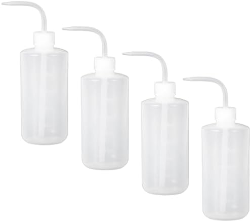 4 Pcs Squeeze Bottle for Plants, 16.9 fl oz, 500 ml Capacity, Spray Bottles with Curved Nozzle, Precision Watering for Indoor Plants, Fertilizer Mixing and Cleaning Tasks - Image 3