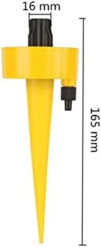 Garden Lawn Sprinkler Irrigation System Automatic Drip Irrigation System Plant Waterer Adjustable Automatic Watering Device Household Garden Plants Pointed Cone Dripper 5 Pieces (Color : Gre - Image 3