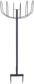Kisangel Freestanding Garden Hose Holder, No Messy Tangled Hose, Black by Kisangel