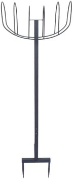 Kisangel Freestanding Garden Hose Holder, No Messy Tangled Hose, Black by Kisangel