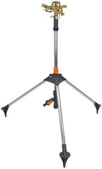 Lawn Rocker Nozzle Impact Sprinkler with Zinc Alloy Base & Brass Head(Tripod Base) by Unknown