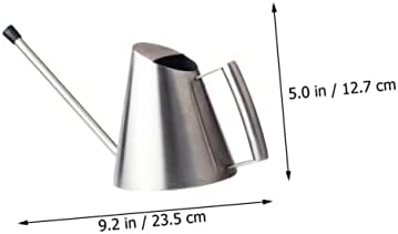 Stainless Watering Can 400ml for Home Garden Plants and Flowers - Image 2