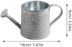 EXCEART 12 pcs Retro Iron Bucket Flowerpot Decorative Storage Containers for Home Decor Garden Display and Rustic Centerpieces - Image 2