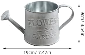 EXCEART 12 pcs Retro Iron Bucket Flowerpot Decorative Storage Containers for Home Decor Garden Display and Rustic Centerpieces - Image 2