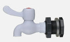 RBS100 Plastic Rain Barrel Spigot Kit(with Bulkhead Fitting)，Replacement for RAINPAL OEM by Unknown