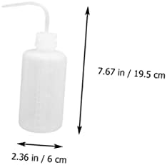 20 Pcs Pointed Watering Bottle Squeeze Bottles for Liquids Watering Can Indoor Hydro Jug Water Bottle Plant Squeeze Bottles Watering Applicator Bottle Bend Mouth Safety Wash Bottle(As Shown,19.5X6X6CM - Image 3