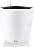 Dexceder 13x12 Self Watering Planter with Wheels (White Matte) by Dexceder