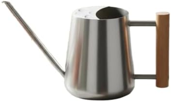 Long-Spout Metal Watering Can Stainless Steel Watering Can Watering Pot Gooseneck Plant Waterer Easy Fill Gardening Tool by Unknown