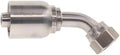HYDRAULICS DIRECT | T43-FFX45S-06-06-HD-PK05 | 3/8" Hose x 3/8" ORFS Female Swivel, 45° Short Drop (11mm); Elbow crimp fitting by HydraulicsDirect