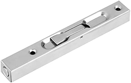 Lock Bolts, Door Security Slide Latch Lock, Heavy Duty Steel Sliding Door Lock - 304 Stainless Steel Flush Latch Bolt Slide Lock, Home Gate Door Security Guard, Door Bolt Lock(6in) - Image 5