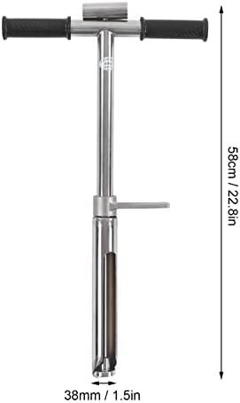 Soil Sampler Probe Tool, Stainless Steel Accurate with Ejector Foot Pedal for any growth scenarios, testing any soil types and gardening conditions, lawn and turf - Image 6
