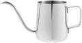 12oz/350ml Small Watering Can for Indoor Plants Stainless Steel Plant with Handle for House(Silver 350ML) by Unknown