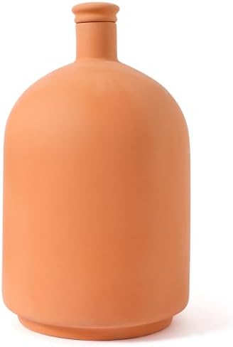 Large 3.3L Terracotta Watering Pots Ollas Self Watering Planter Watering System 10inch-Simple Irrigation Peripheral Water System Indoor Outdoor Plant Watering Globes Large Reservoir Bulbs by LovelyRan