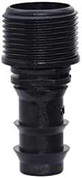 Garden 4PCS Thread Connector to Barb, PE Hose Adapter Drip Irrigation Watering System (Color : SPL11-226-20MM-4PCS) by Unknown