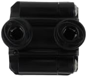 Neo-Pure 1/4" Automatic Shut-Off Valve with Quick-Connect Fittings for Reverse Osmosis Systems, RO Water Filtration, Easy Installation, Durable Black Finish - 2 Pack - Image 2
