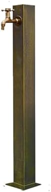 Stainless Steel Garden Water Column, Outdoor Freestanding Hose Stand with Faucet, Ideal for Irrigation and Washing, Durable Vertical Design for Home and Garden by Unknown
