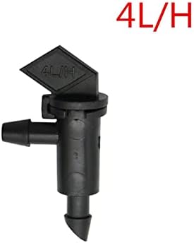 Garden Lawn Sprinkler Irrigation System Garden 4L 8L 16L Dripper Agricultural Lawn Drip Irrigation Dripper Nursery Vegetable Watering Tree Water Spike 10 Pieces (Color : Black) - Image 2